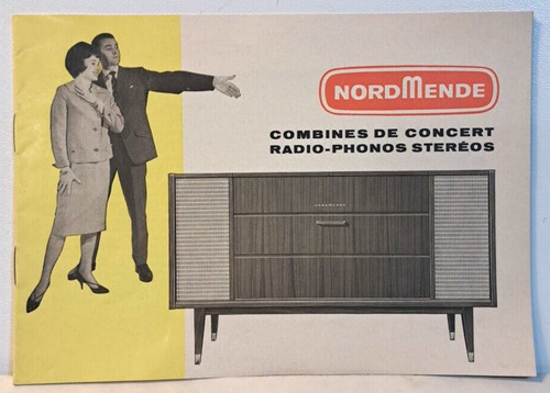 Nordmende radio phonos steréo