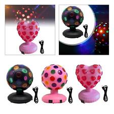 Lampe boule Disco rotative