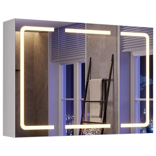 Armoire avec miroir - , et