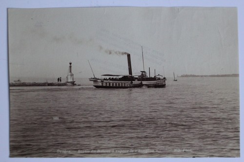 Ancienne photographie bateau - ancienne,