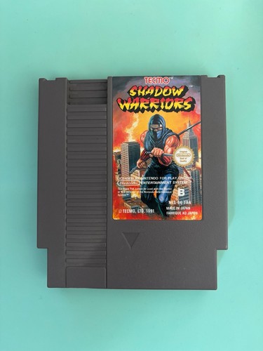 Shadow warriors nintendo nes - warriors,