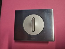 Legrand 69101 - Interrupteur TITANE à bascule avec plaque INOX Brossé (OCCASION)