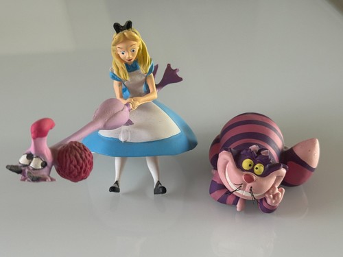 Lot figurines disney alice - lot,