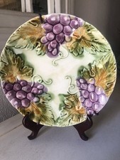 ANCIENNE ASSIETTE EN BARBOTINE