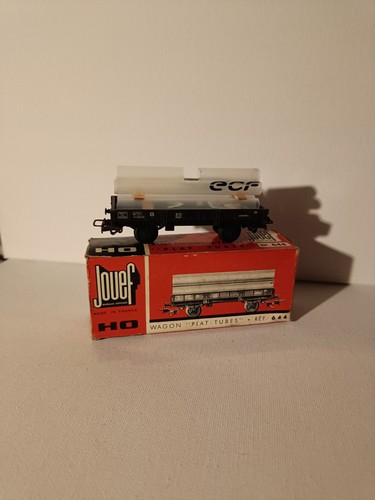 Jouef wagon plat tubes - -,