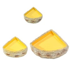 Reptile Water Bowl Terrarium Assiette Place de nourriture pour la tortue de