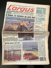 L'ARGUS du 29/01/1987