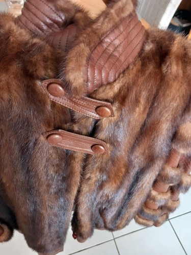 Veste fourrure vison vintage