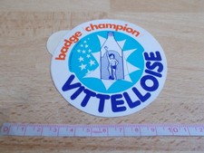 Autocollant vintage cyclisme - TOUR DE FRANCE - LA VITTELLOISE