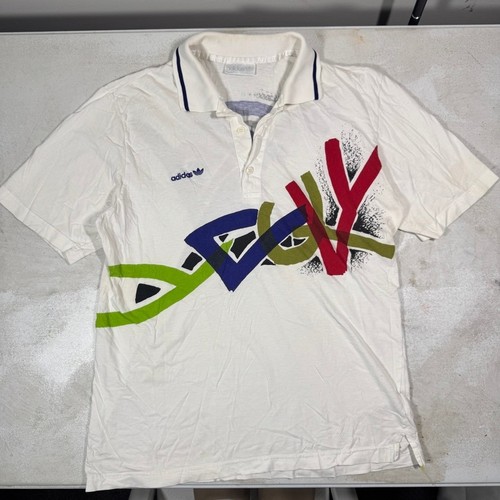 Vintage 80s adidas tennis polo - 80s,