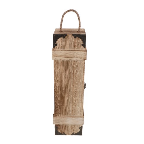 Coffret bois pour bouteille - en,
