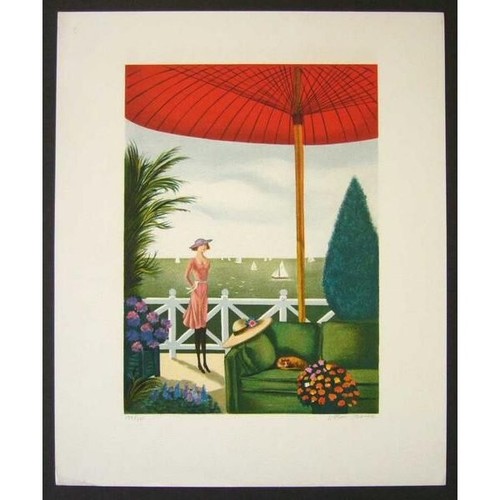 European print lithograph - print,