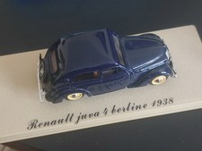 Renault Juvaquatre Berline 1938 bleue nuit Eligor réf 1014 échelle 1/43