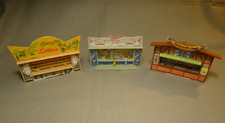 HO, Lot de 3 stands de fête foraine !!!