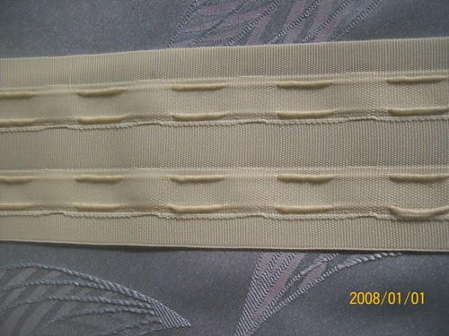 Ruflette galon fronceur ecru - galon,