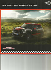 MINI R60 - 2012 - COUNTRYMAN JCW JOHN COOPER WORKS / catalogue brochure prospekt