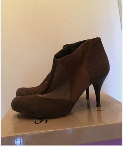 Bottines femme cuir daim - bottines,