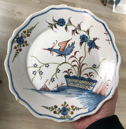Belle assiette faience - belle,