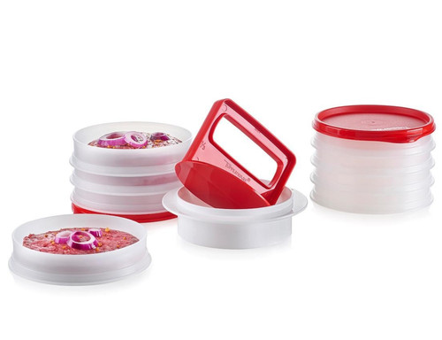 Tupperware pattie press - pattie, &