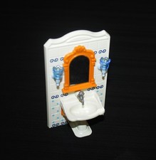 Playmobil époque victorienne ensemble lavabo miroir salle de bain complet 5318