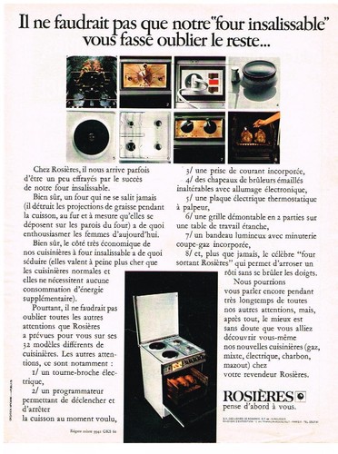 Publicite 1970 rosieres - ,