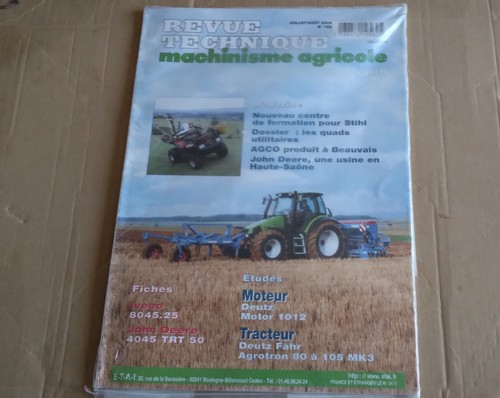 Revue technique agricole - technique,