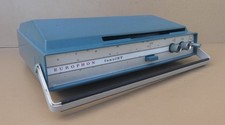 Mange disques EUROPHON FONOJET bleu vintage déco électrophone mangia dischi