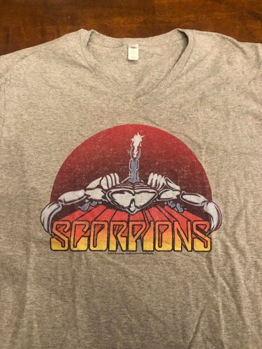 Scorpions grey shirt - scorpions,