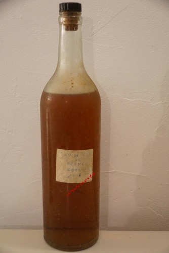 Ancienne bouteille eau vie - de,