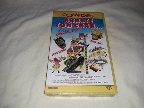 Video vhs arrete ton char - vhs,