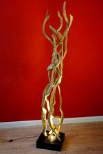 Lampe Sur Pied En Bois Massif