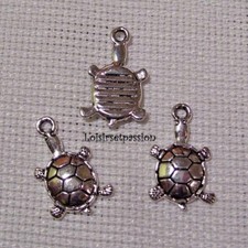 LOT de 4 - Tortue Argenté **