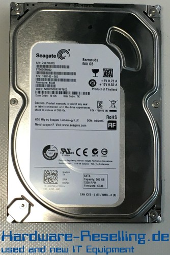 Dell seagate 500 7200 - seagate,