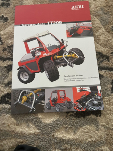 Aebi tt205 terratrac tractor - tt205,