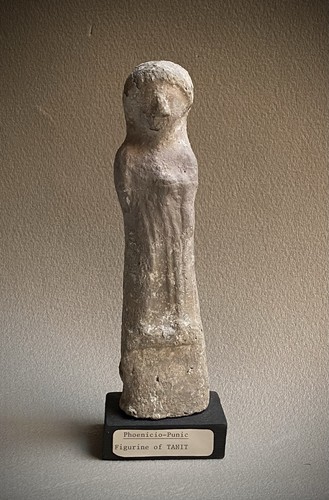 Statuette tanit terre cuite - statuette,