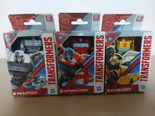 lot 3 transformers optimus prime megatron bumblebee hasbro