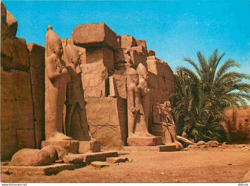 Carte postale egypte luxor - postale,