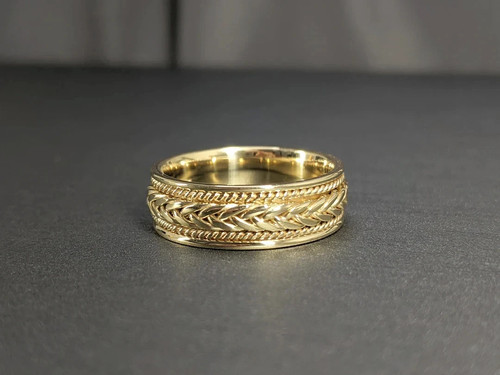 Bague mariage or jaune - bague,