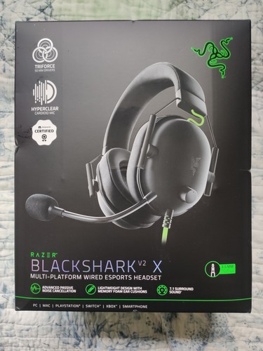 Casque esport razer blackshark - esport,