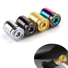 Accessoires antivol pour vanne bouchon de pneu alliage de zinc pour motos vélos
