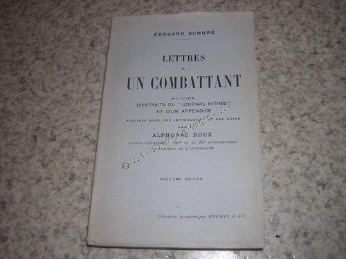 1921 lettres combattant - 1921.lettres, un