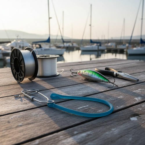 Amortisseur pour downrigger - pour,