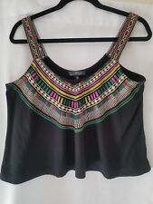 Women Large Shirt Rainbow