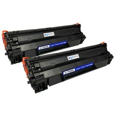 2 Noire Laser Cartouches de Toner pour HP LaserJet Pro M1132 MFP, M1217nfw