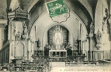 Carte drancy intérieur - carte,