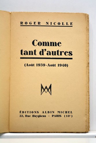Livre ancien nicolle comme - livre,