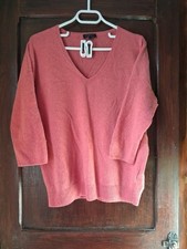 Caroll Pull col V rouille