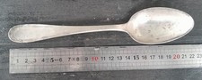 Ancien cuillère à soupe poincon argent ? ? 84g collection XIXEME Modèle Français