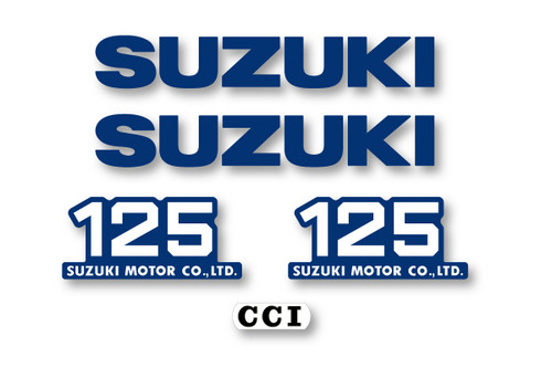 Suzuki 125 kit déco - 125,