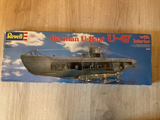 REVELL german U - BOAT  U-47 sous marin ech : 1/125 ref : 05060